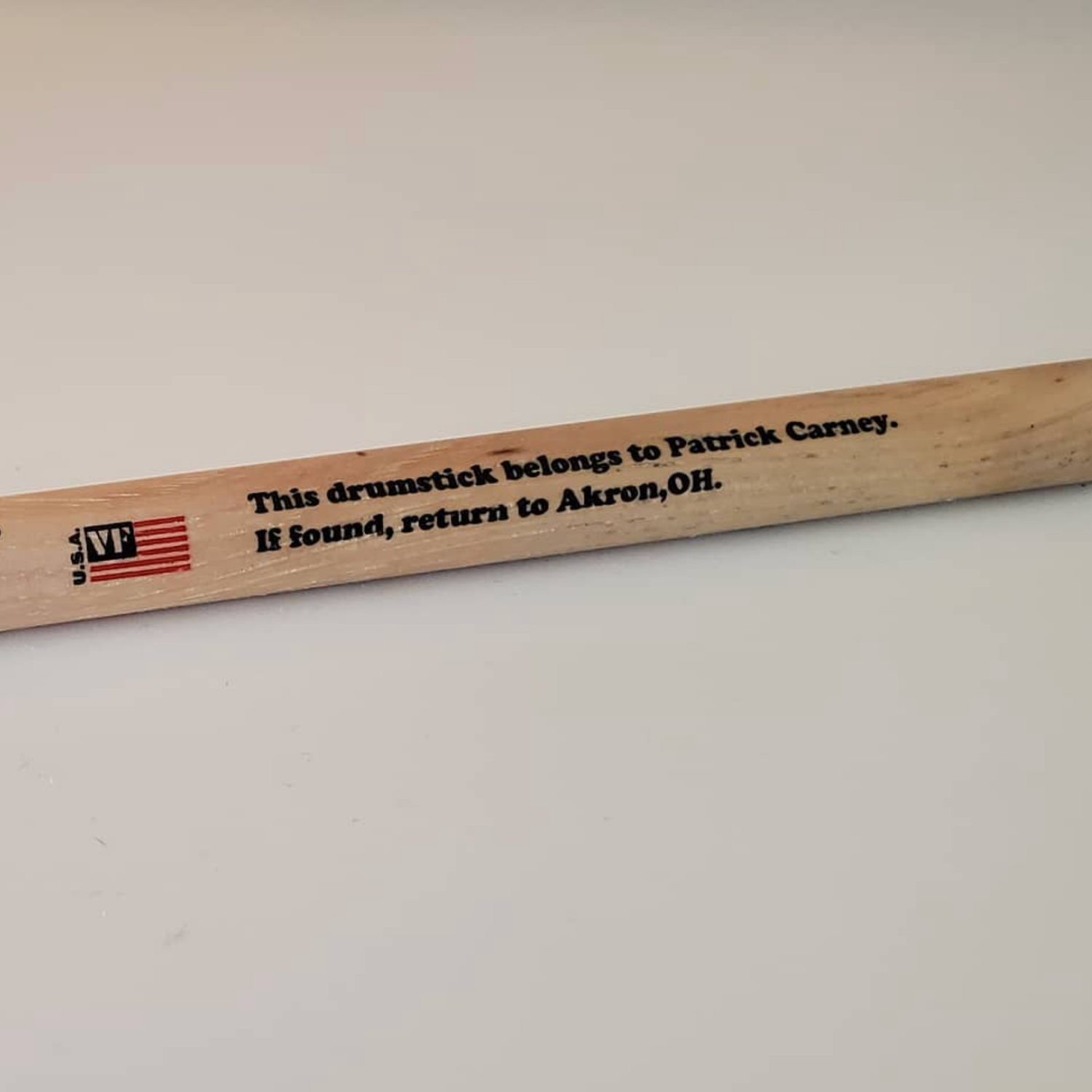 Caught a drumstick at The Black Keys show