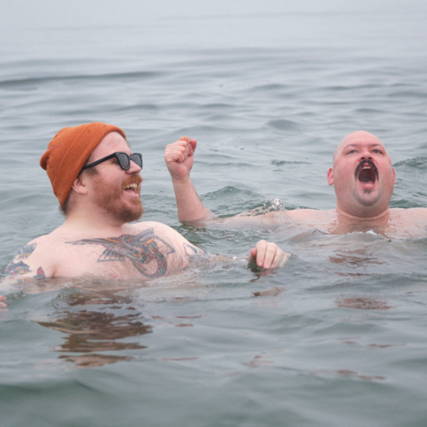 Survived my first polar bear plunge