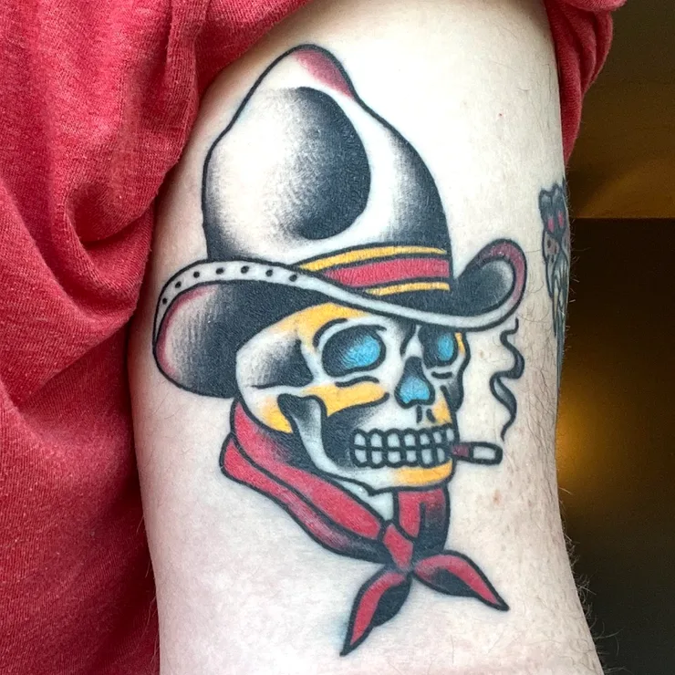 3rd Tattoo Cowboy