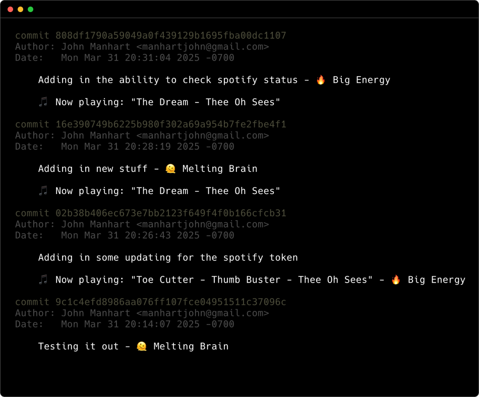 Flat GitHub feature list